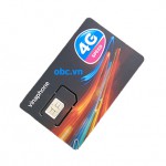 Sim 3G Vinaphone 60Gb không giới hạn