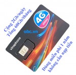 Sim 3G 4G OBC Vinaphone 2Gb/ngày trọn gói 1 năm